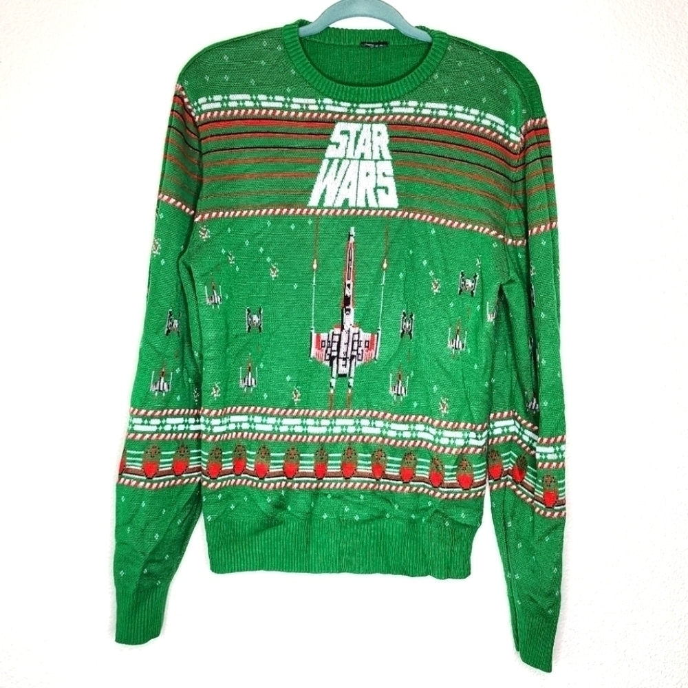 Disney Star Wars X-Wing Holiday Ugly Christmas Sweater